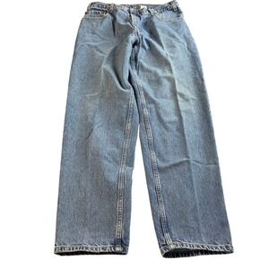 Vintage 2001 Levis 560 Mens Loose Fit Tapered Leg Jeans 36x34 Medium Wash Blue